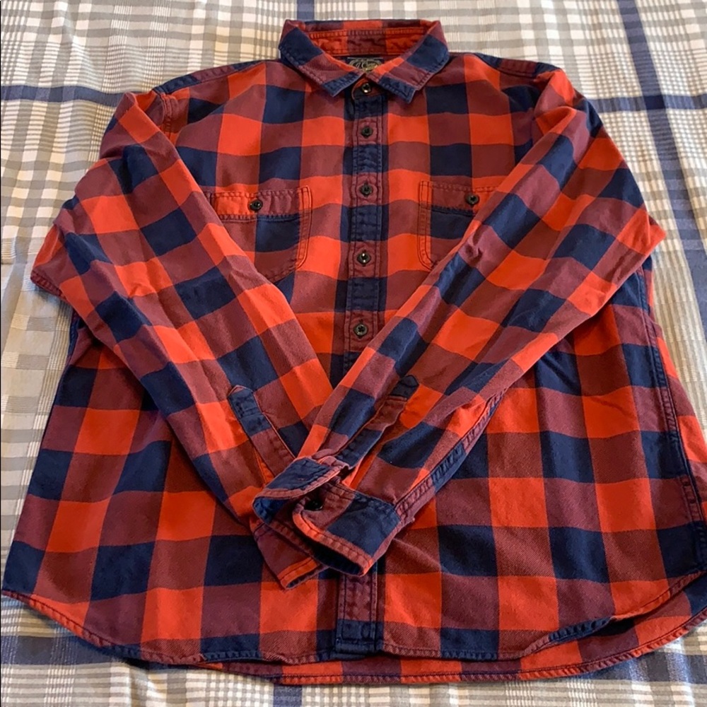 J. Crew Midweight Flannel XL